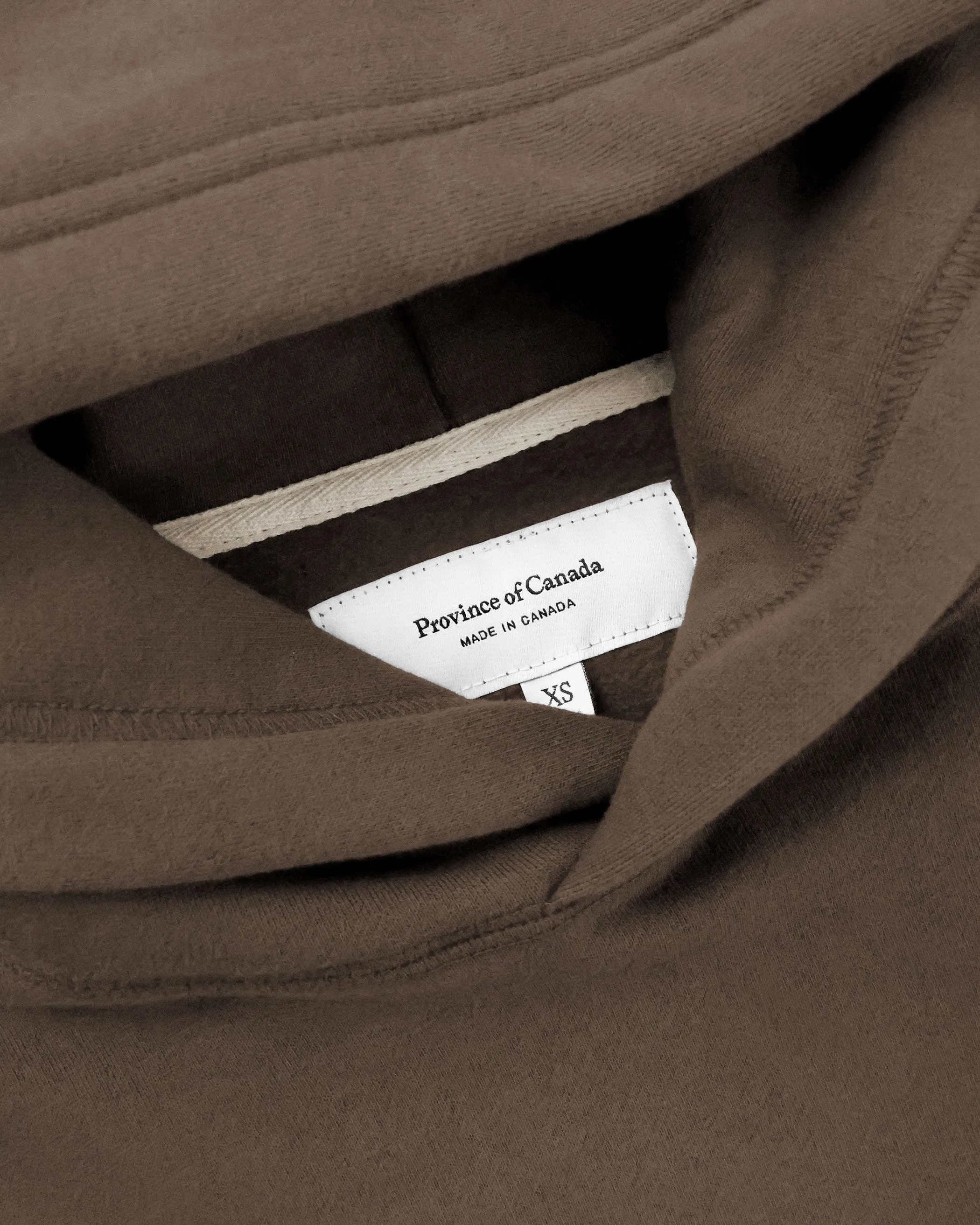 Flag Fleece Hoodie Chestnut - Unisex