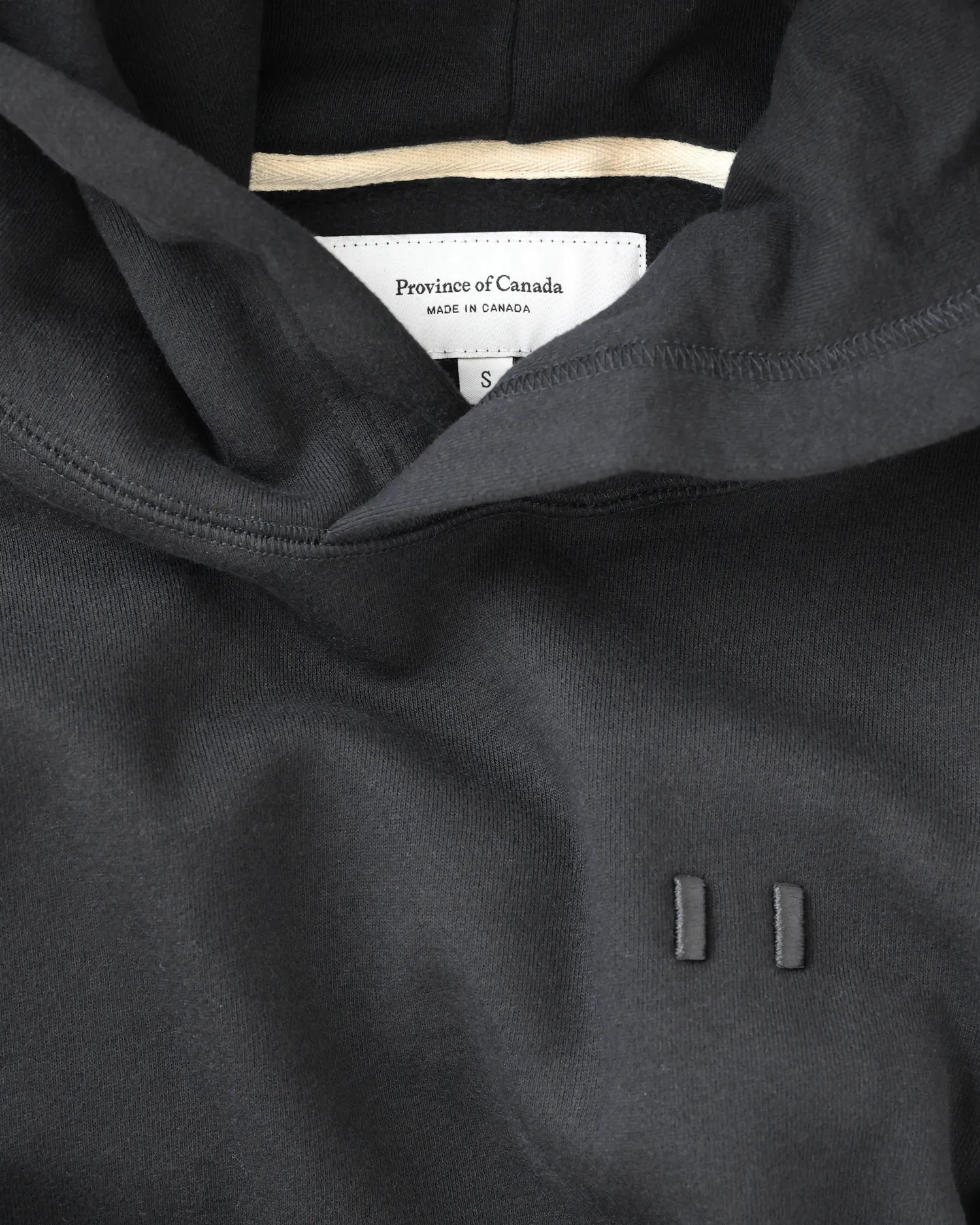 Flag Fleece Hoodie Ink - Unisex