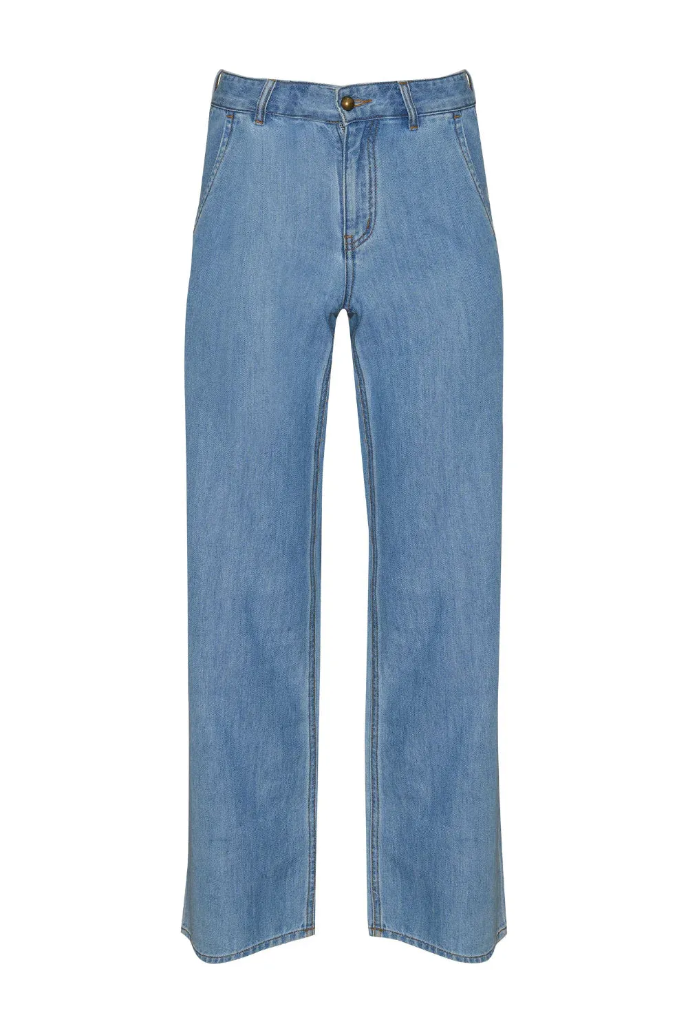 Flint Jean - Light Washed Denim