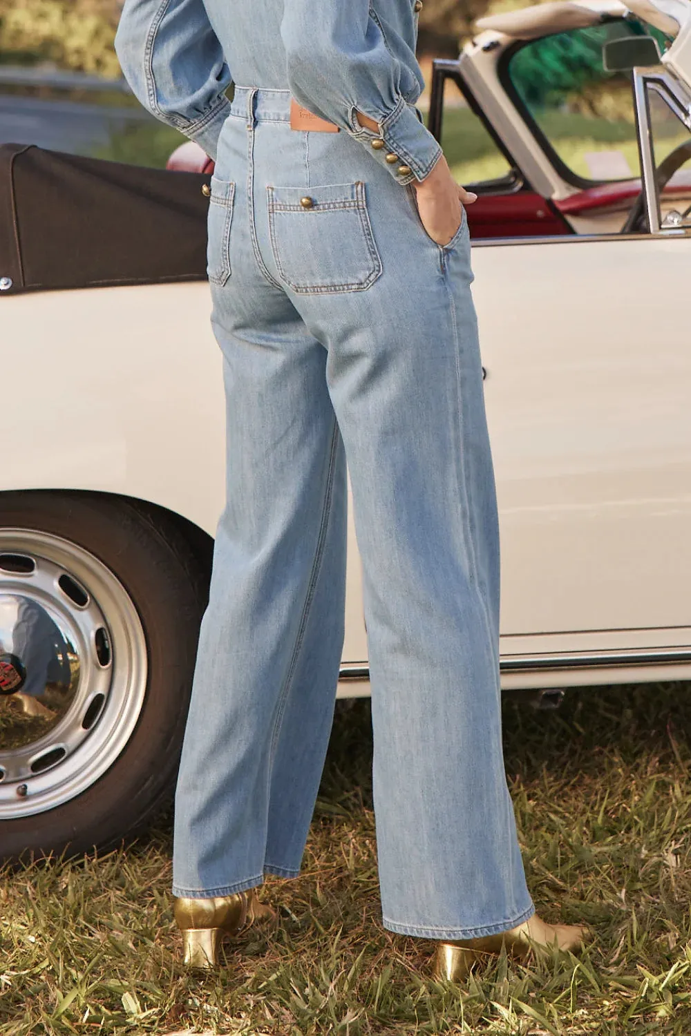 Flint Jean - Light Washed Denim