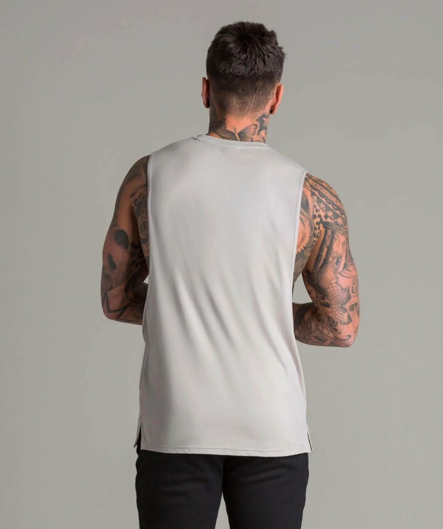Flow Cut Off T-Shirt (Stone)