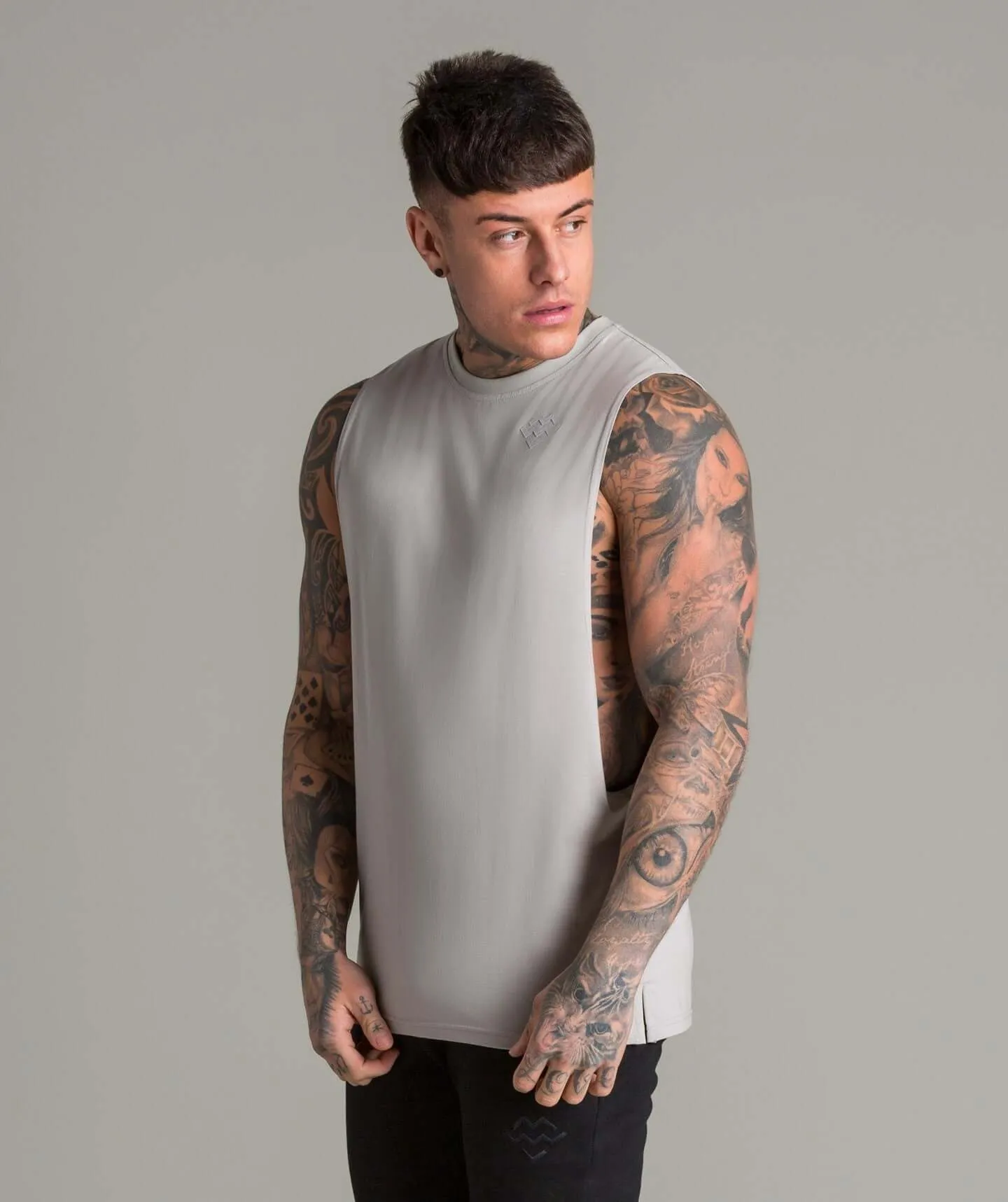 Flow Cut Off T-Shirt (Stone)