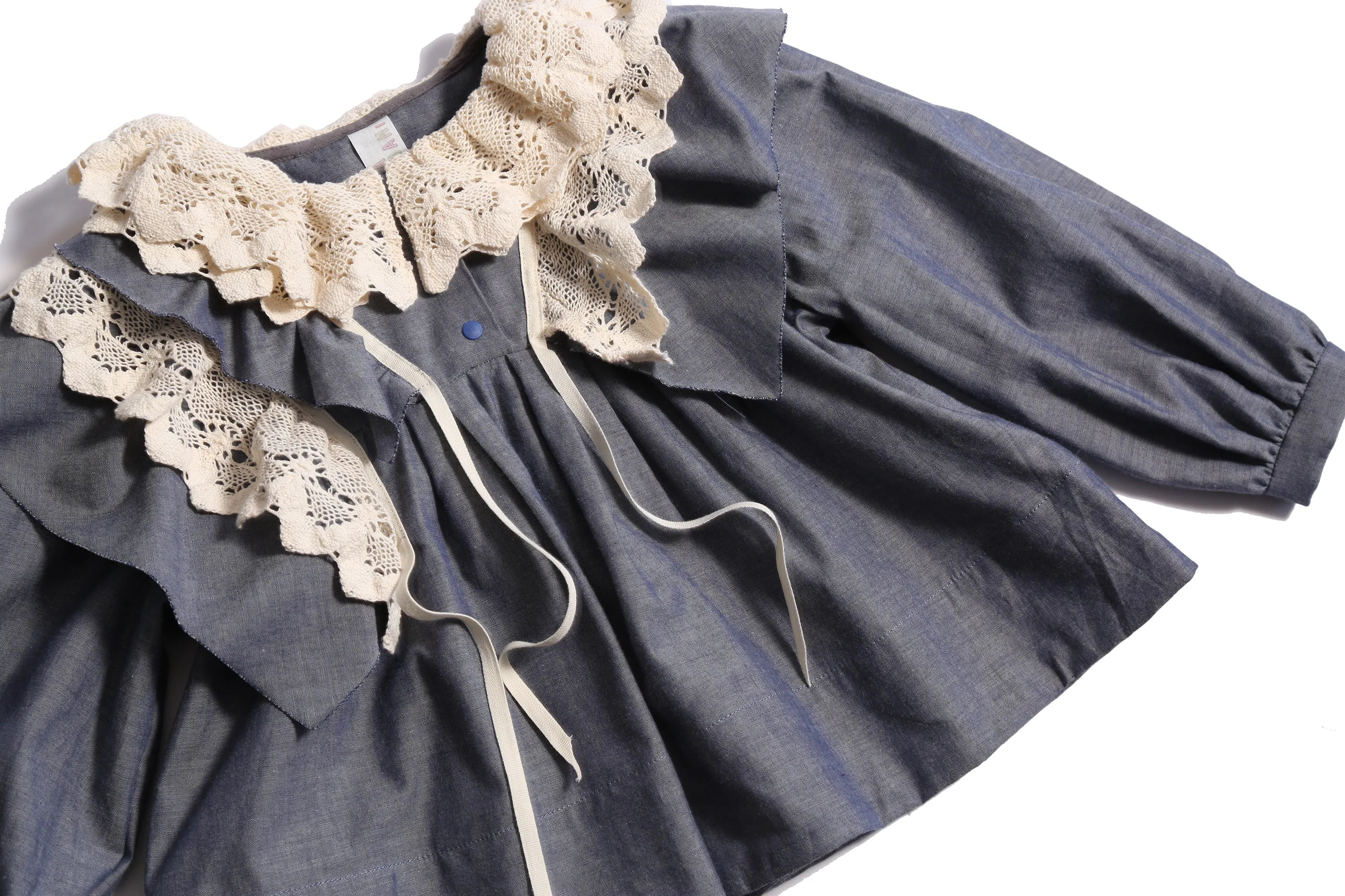 GAEL RUFFLED COLLAR BLOUSE