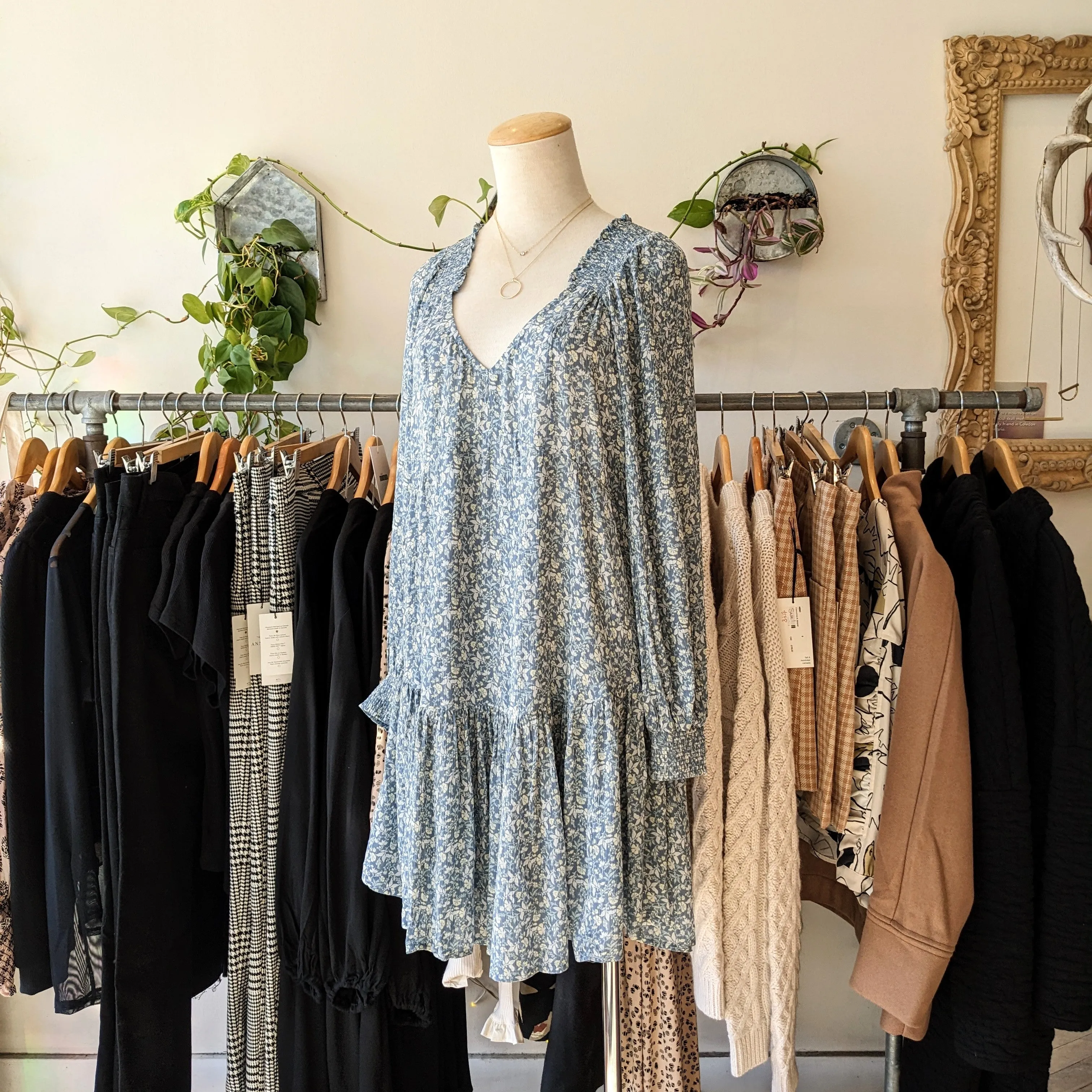 Gentle Fawn // Charlize Dress Pacific Ditsy