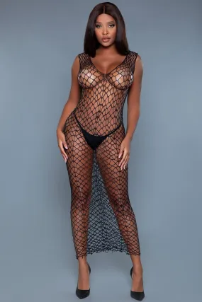 Geovan Love Me Fishnet Dress