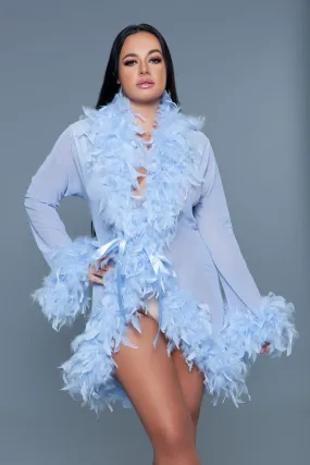 Geovan Sexy Lux Robe Periwinkle