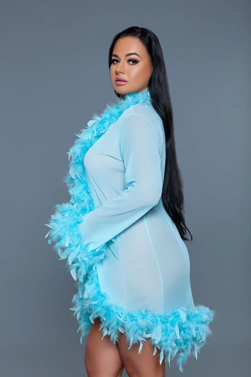 Geovan Sexy Lux Robe Turquoise