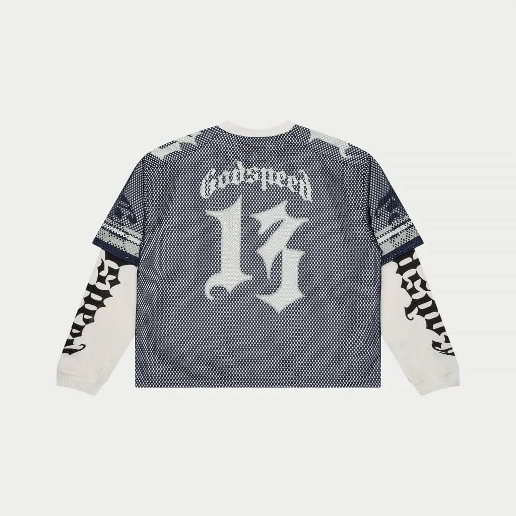 Godspeed - TD Layered Jersey (NAVY/GREY)