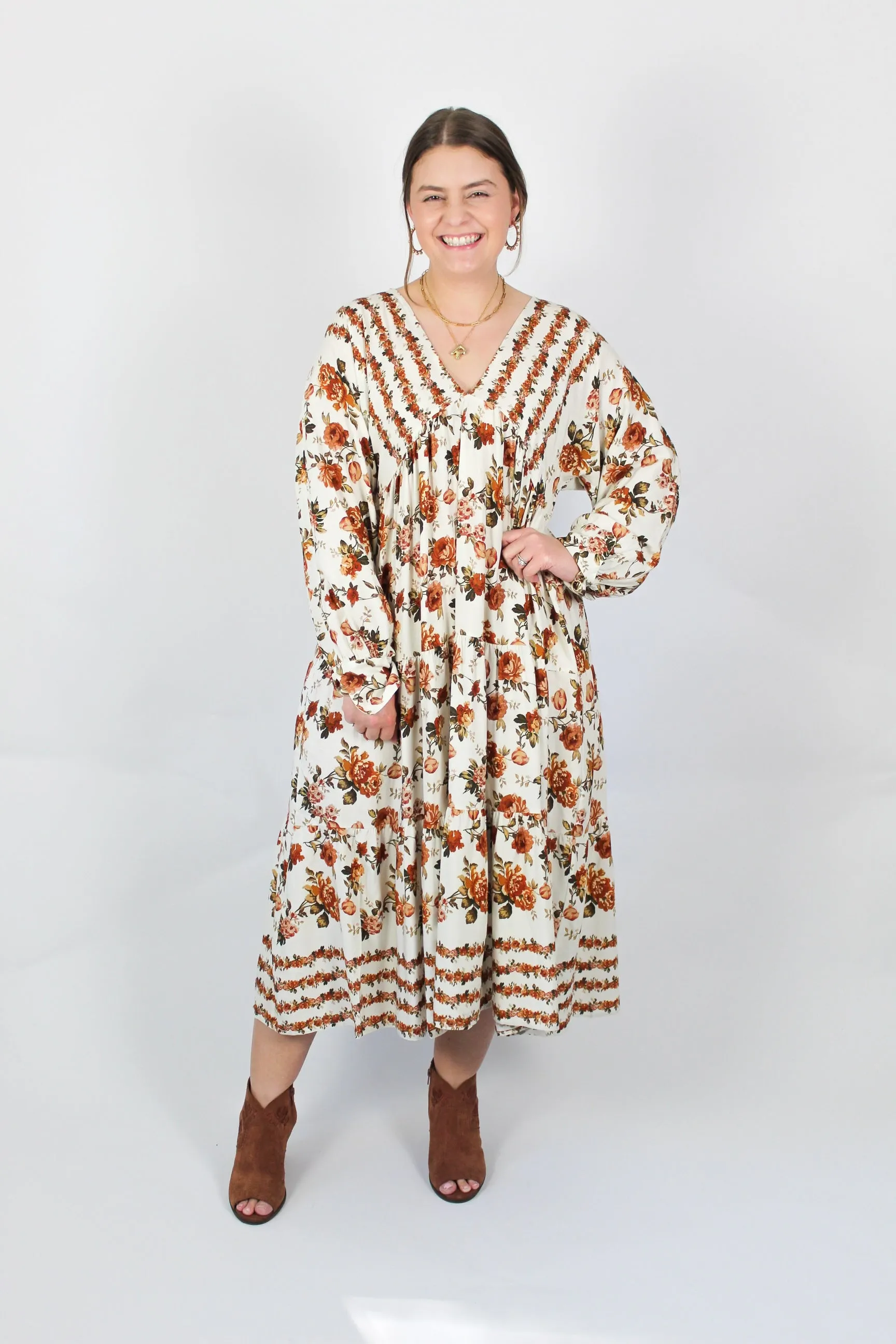 Golden Sun Maxi Dress
