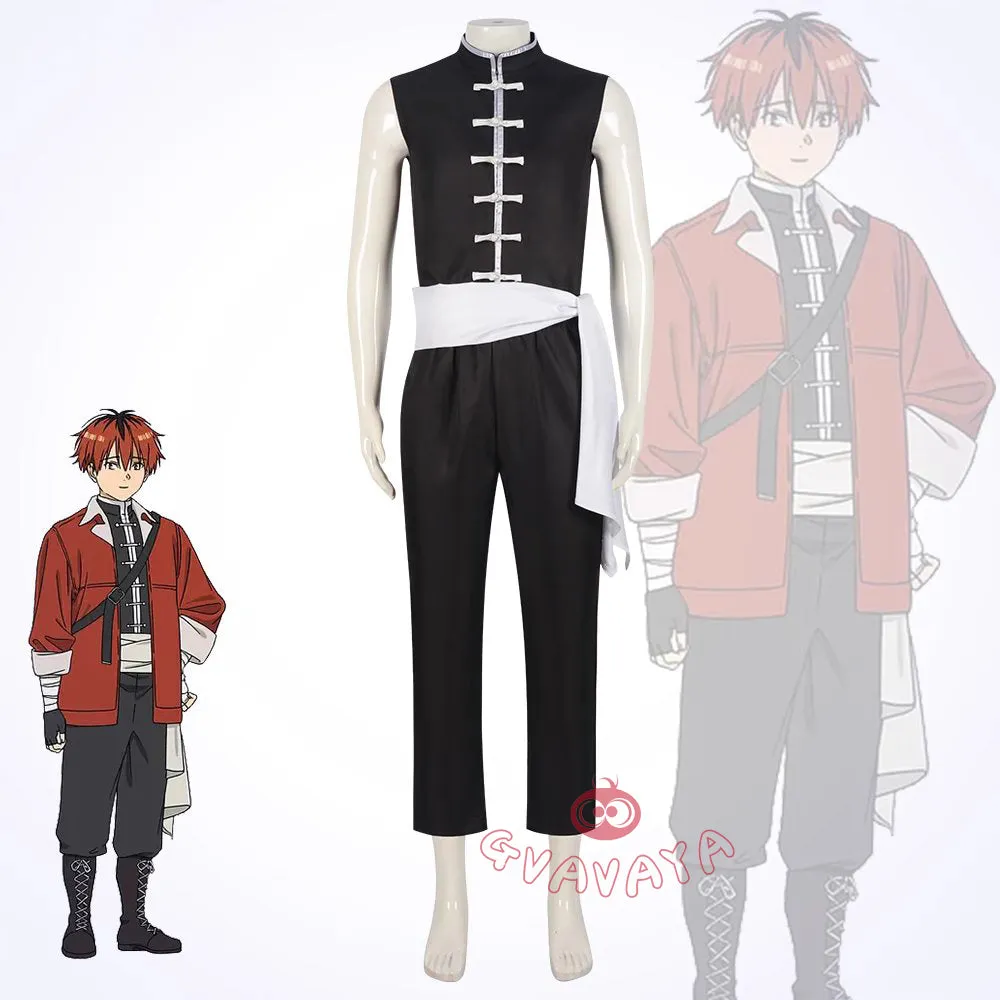 Gvavaya Anime Cosplay Frieren: Beyond Journey's End Cosplay Stark Cosplay Costume
