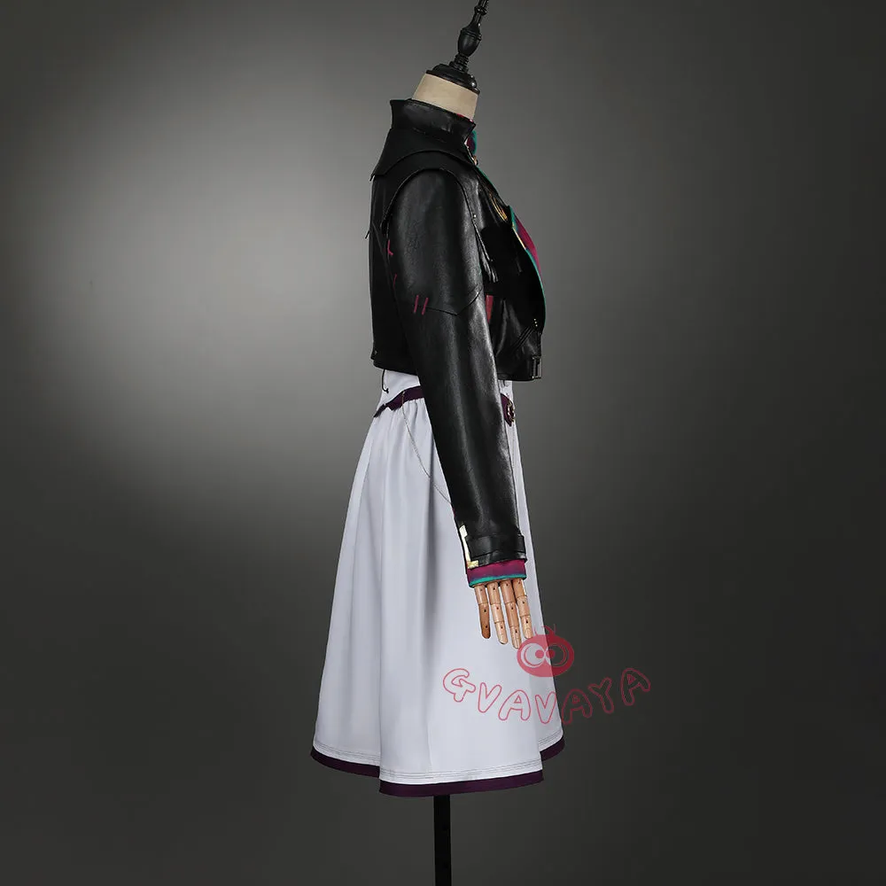 Gvavaya Anime Cosplay League of Legends Arcane Season2 Cosplay Powder AU Party Dress Powder Cosplay Costume