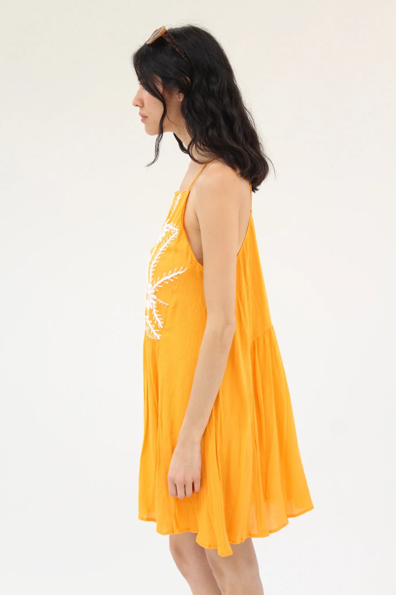 Hand Embroidered Dress Sunshine