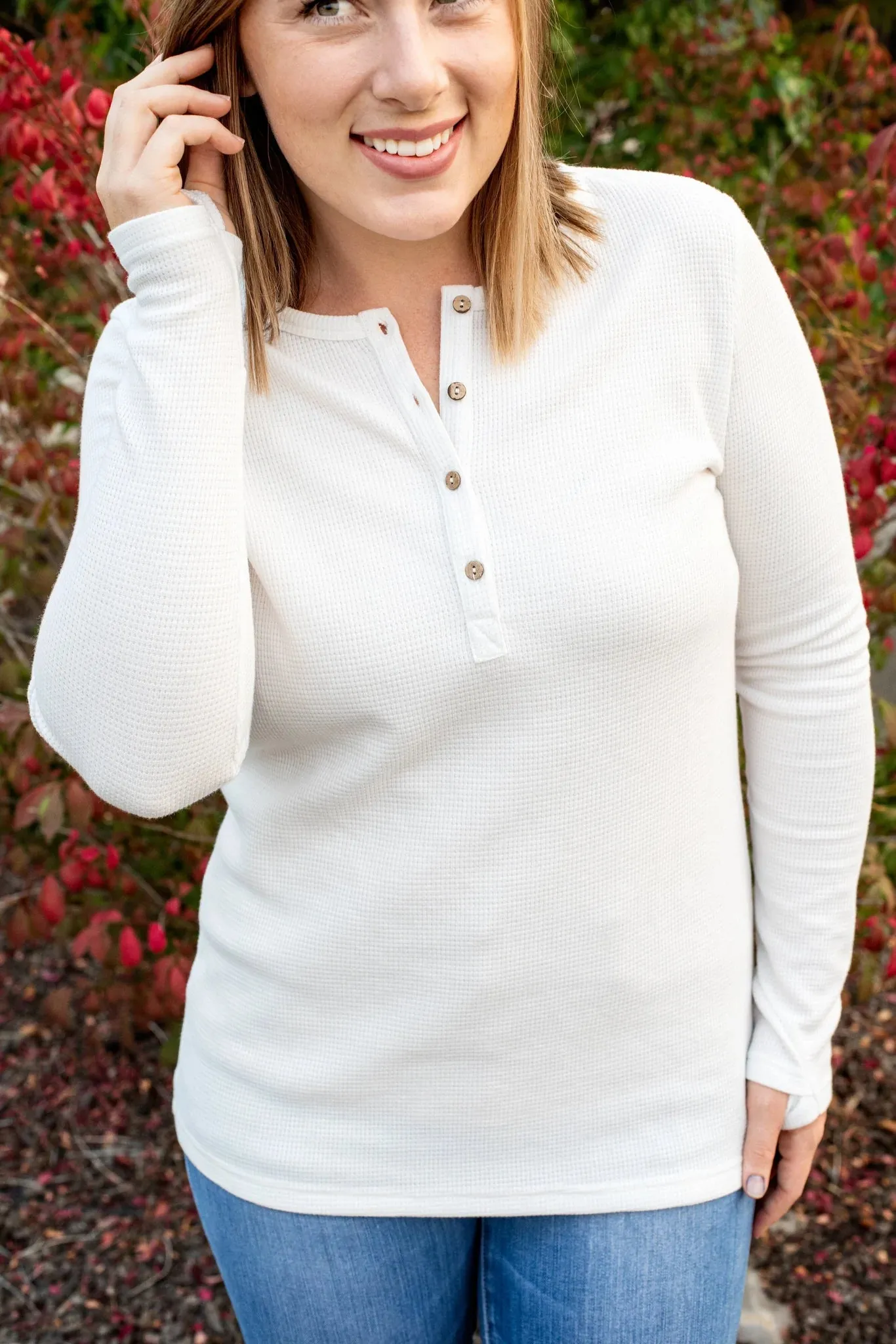 Harper Henley (White)