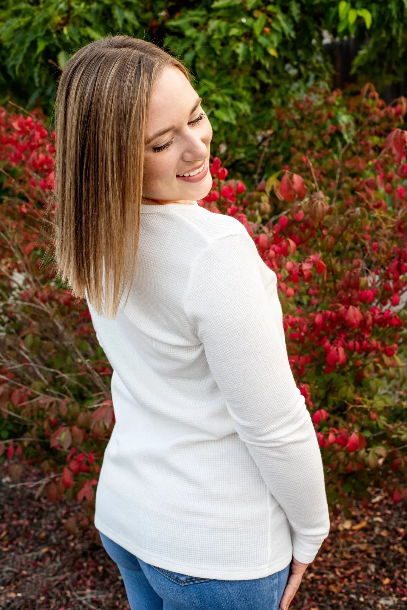 Harper Henley (White)