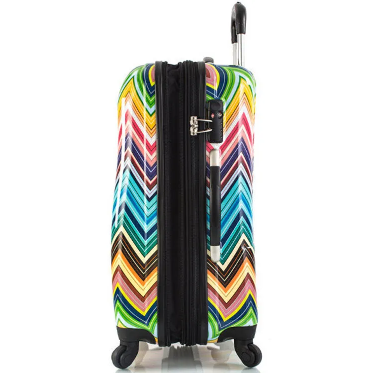 Heys Colour Herringbone 30 Inch Hardside Spinner