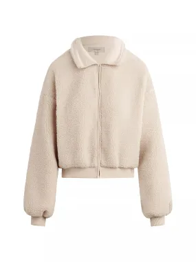 Hudson- Sherpa Zip-Up Jacket