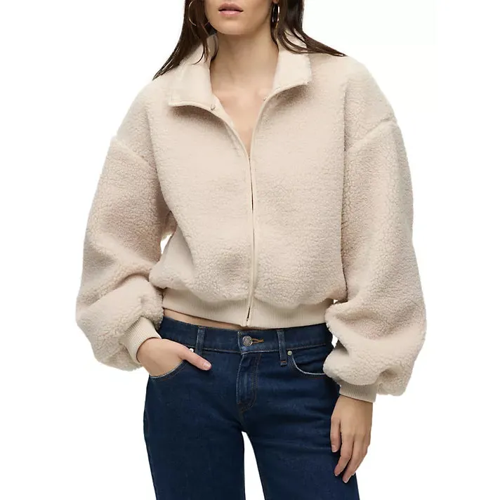 Hudson- Sherpa Zip-Up Jacket
