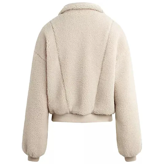 Hudson- Sherpa Zip-Up Jacket