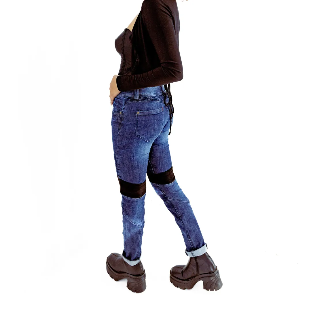 'Italian' Skinny Moto Selvedge Jean