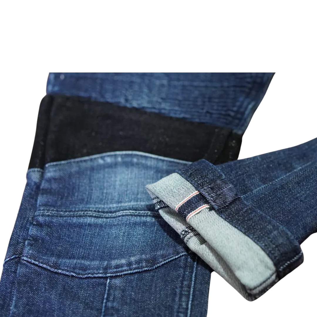 'Italian' Skinny Moto Selvedge Jean