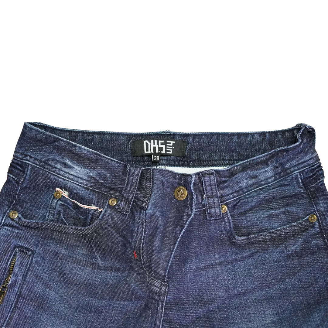 'Italian' Skinny Moto Selvedge Jean