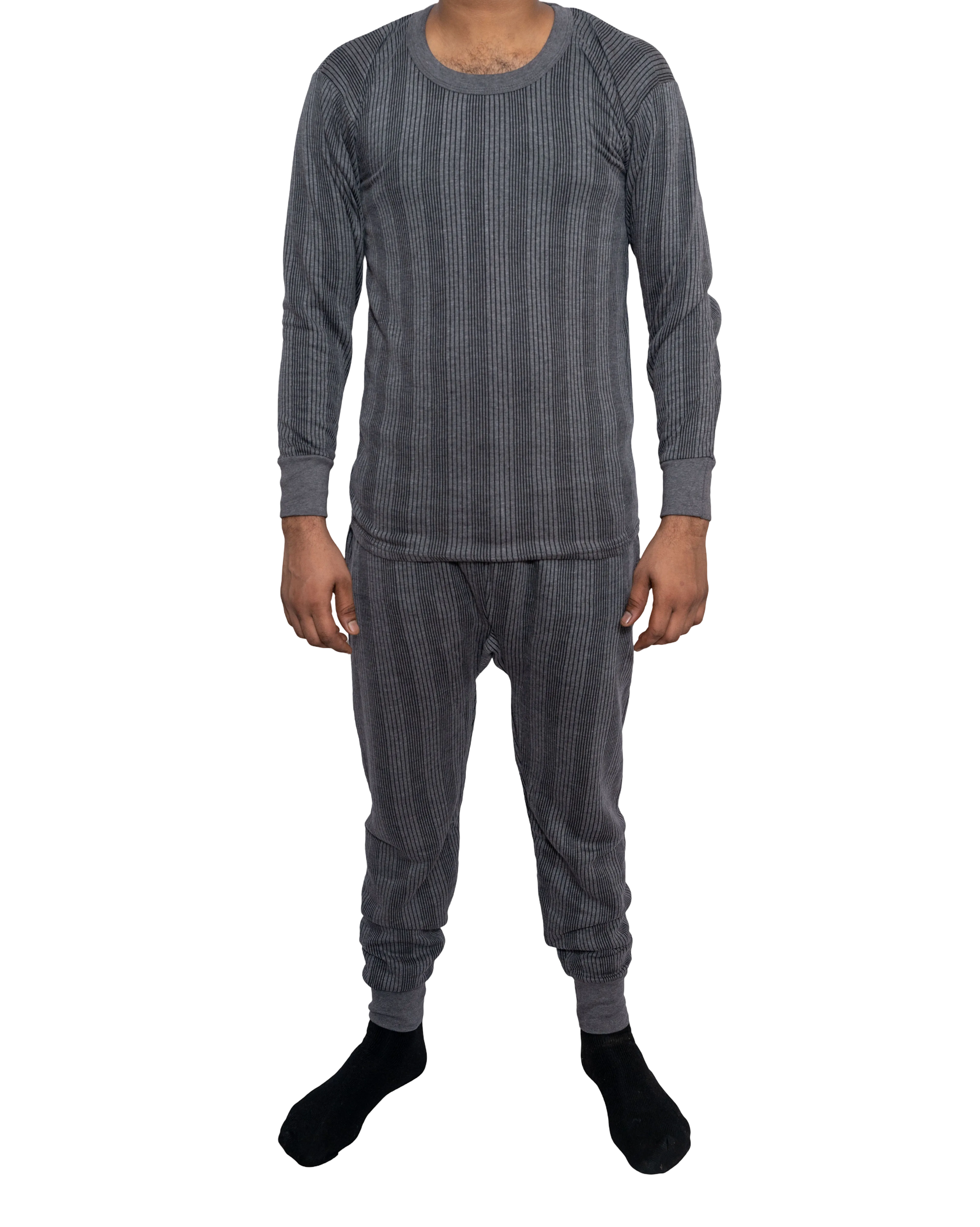 JAG Comfy Warm Thermals | Cotton & Polyfill | Ultra Warm Thermal Wear | Tshirt & Pant Set