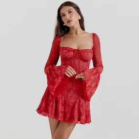 Kauai Romantic Lace Cotton Dress