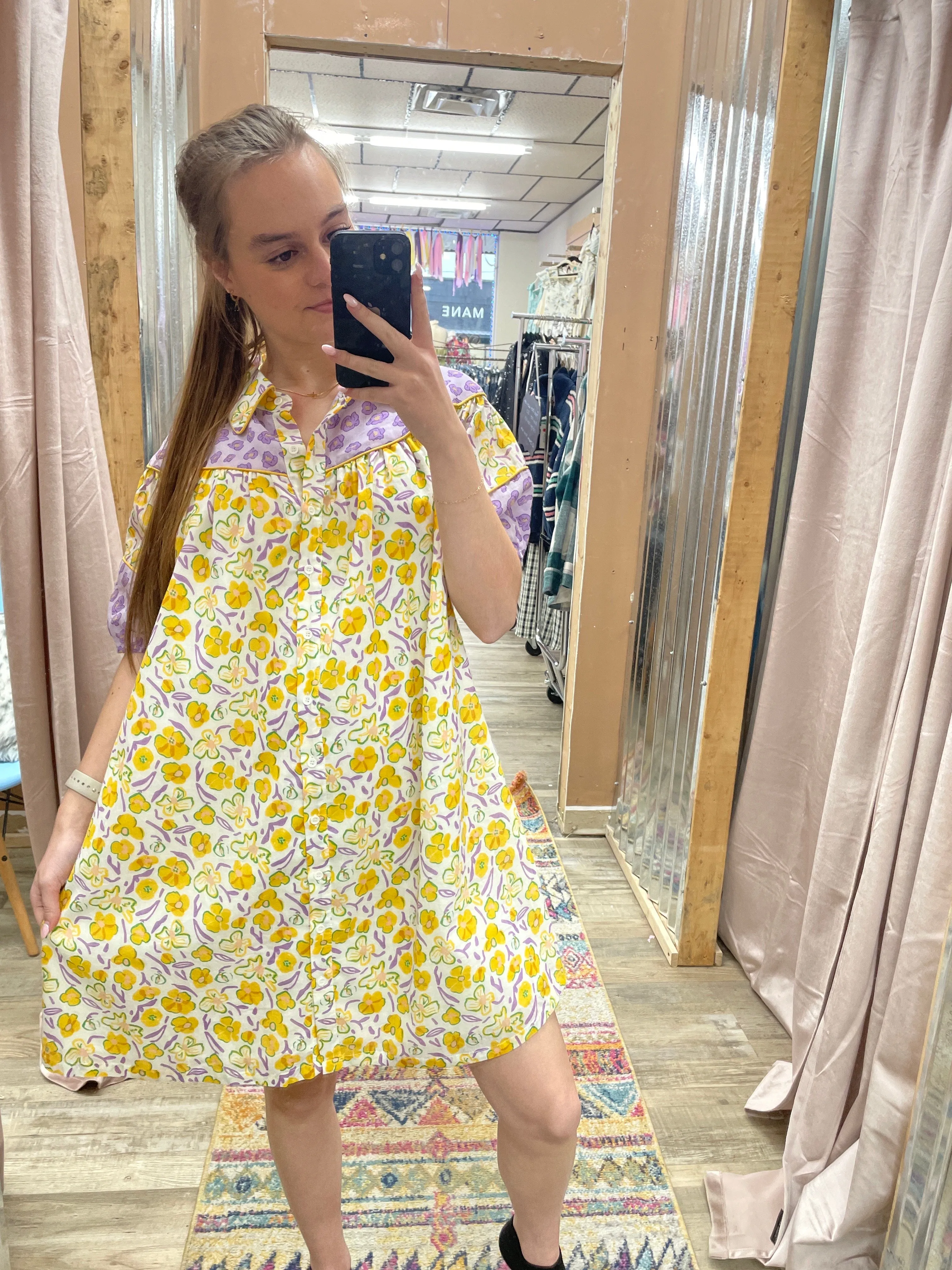 Keeper of My Heart Floral Midi Dress