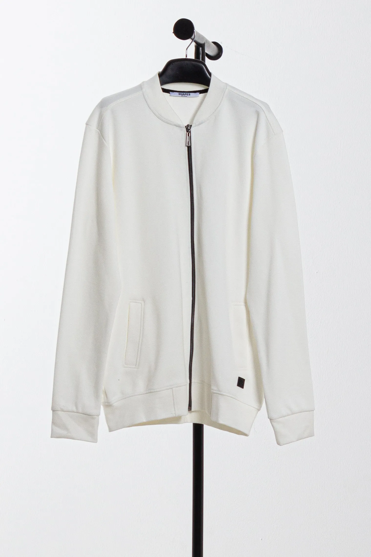 LIGHTWEIGHT KNIT BOMBER JACKET