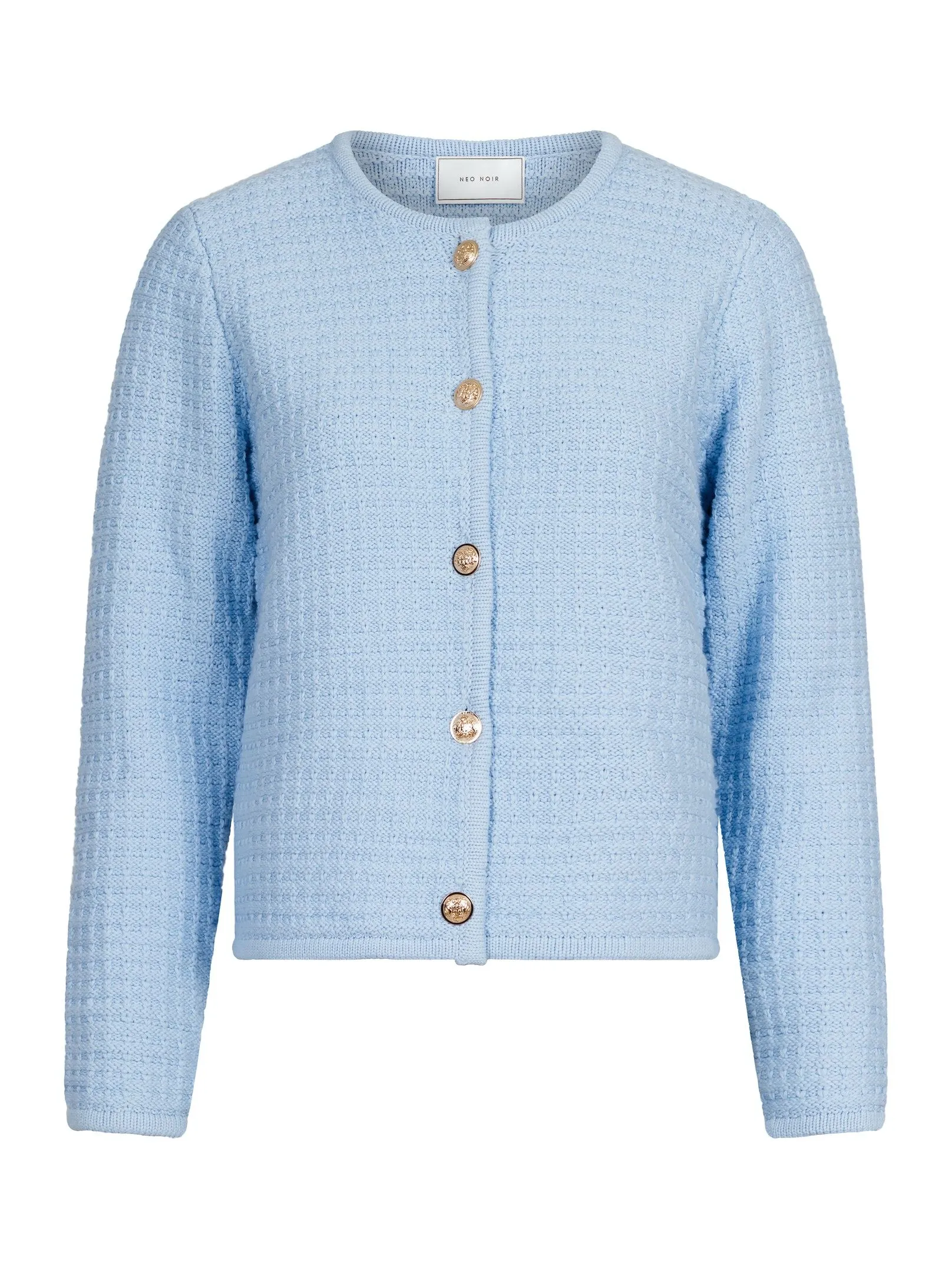 Limone Knit Jacket - Light Blue