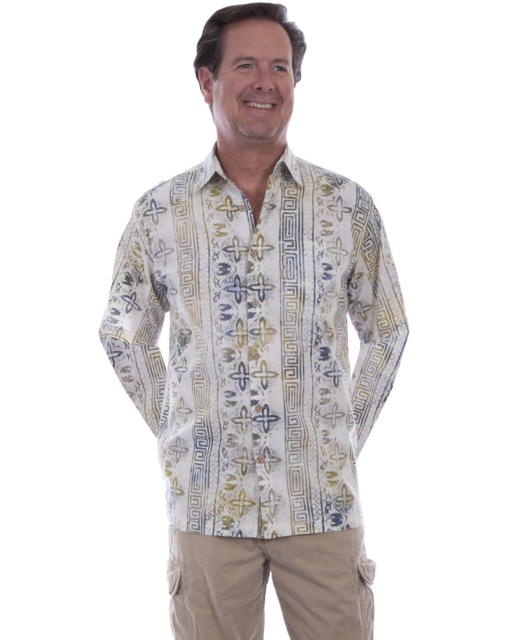 Men's Popover Western Shirt