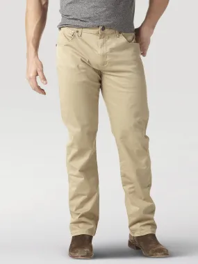 Men's Wrangler Retro Slim Fit Straight Leg Pant In Fawn