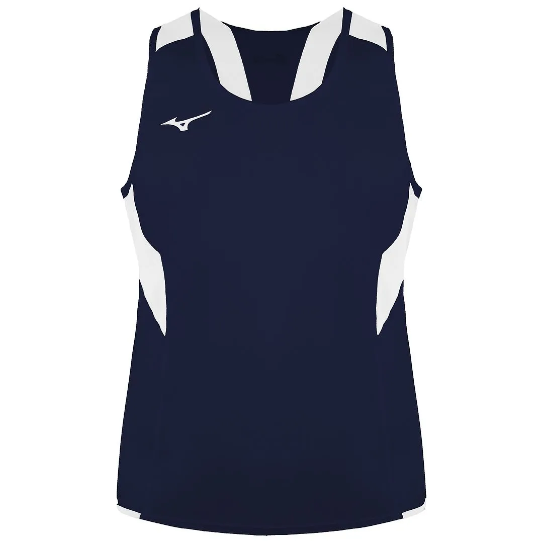 Mizuno Team Authentic Kids Navy/White Singlet Vest