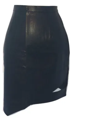 NADIA LEATHER SKIRT