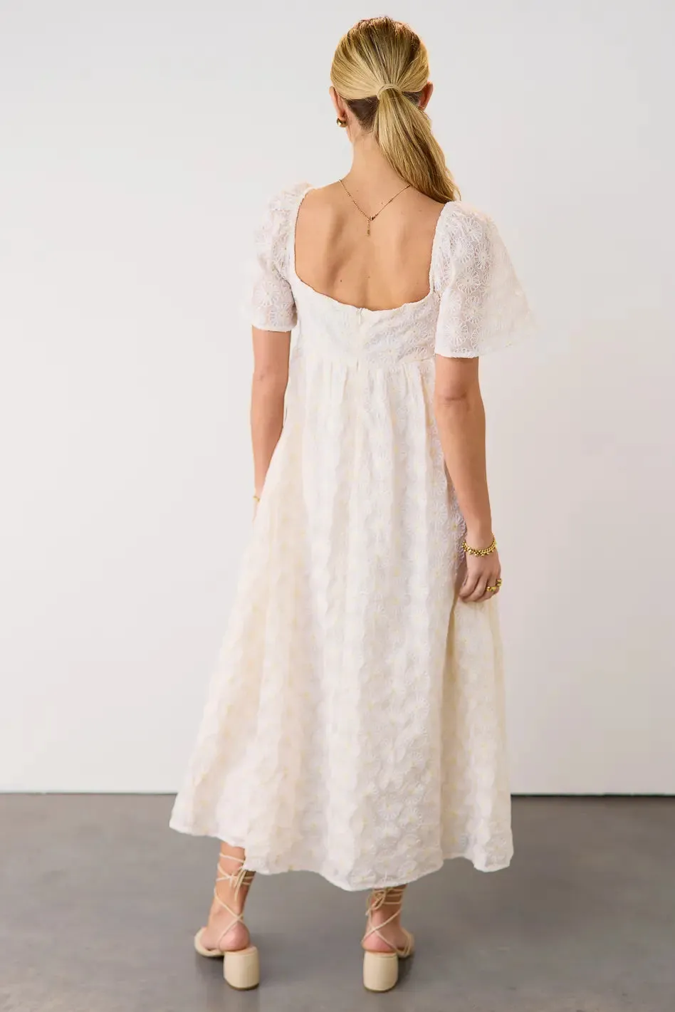 Natalia Floral Embroidered Dress - FINAL SALE