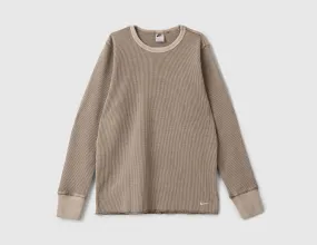 Nike Waffle Longsleeve Top / Flat Pewter