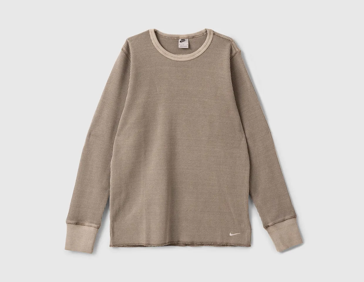 Nike Waffle Longsleeve Top / Flat Pewter