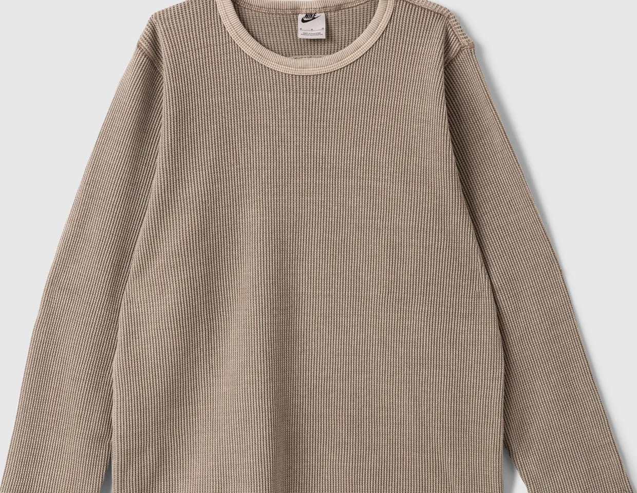 Nike Waffle Longsleeve Top / Flat Pewter