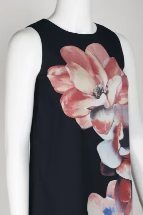 PEONY FLORAL SHIFT DRESS