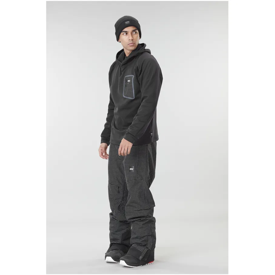 Picture Bake Grid Fleece Hoodie