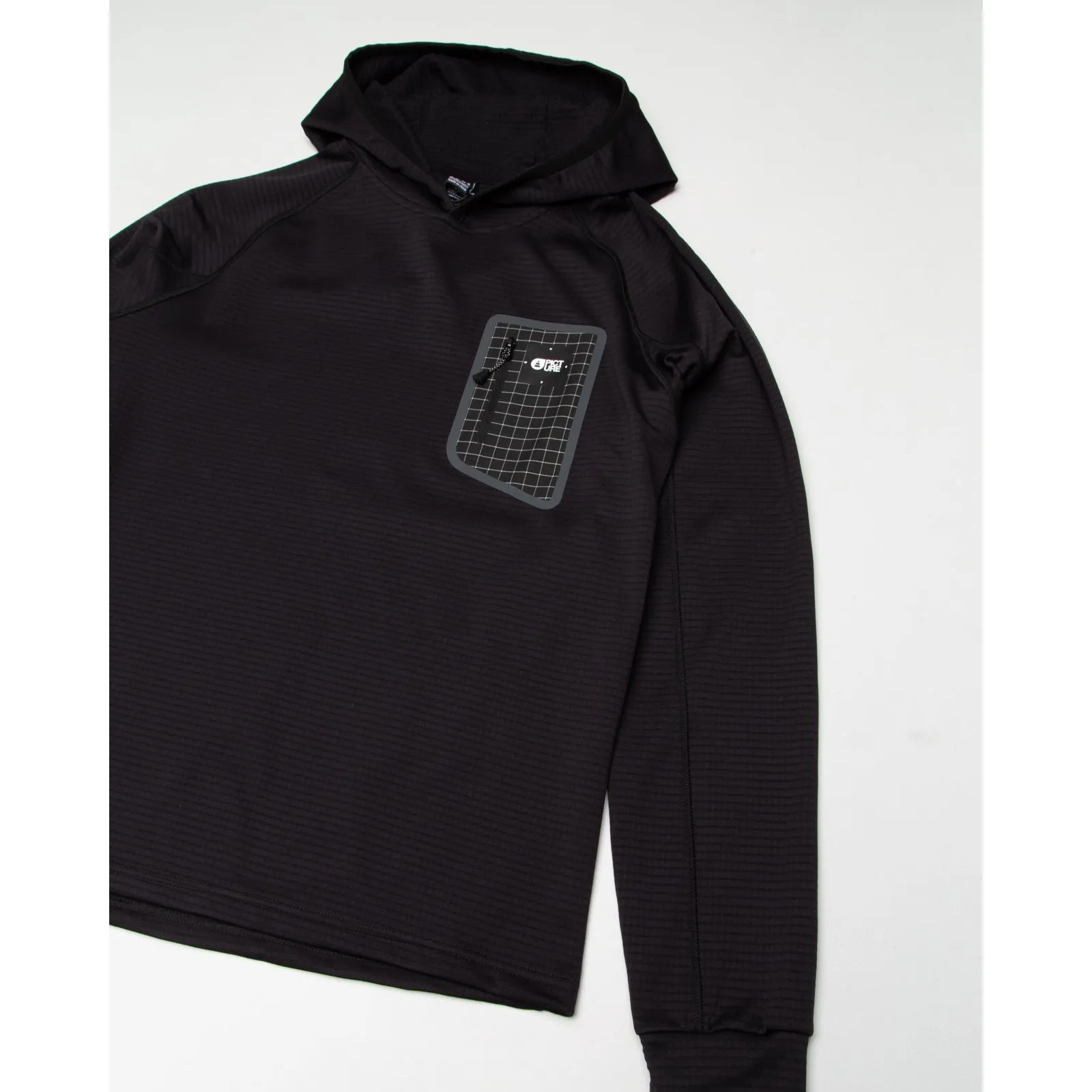 Picture Bake Grid Fleece Hoodie