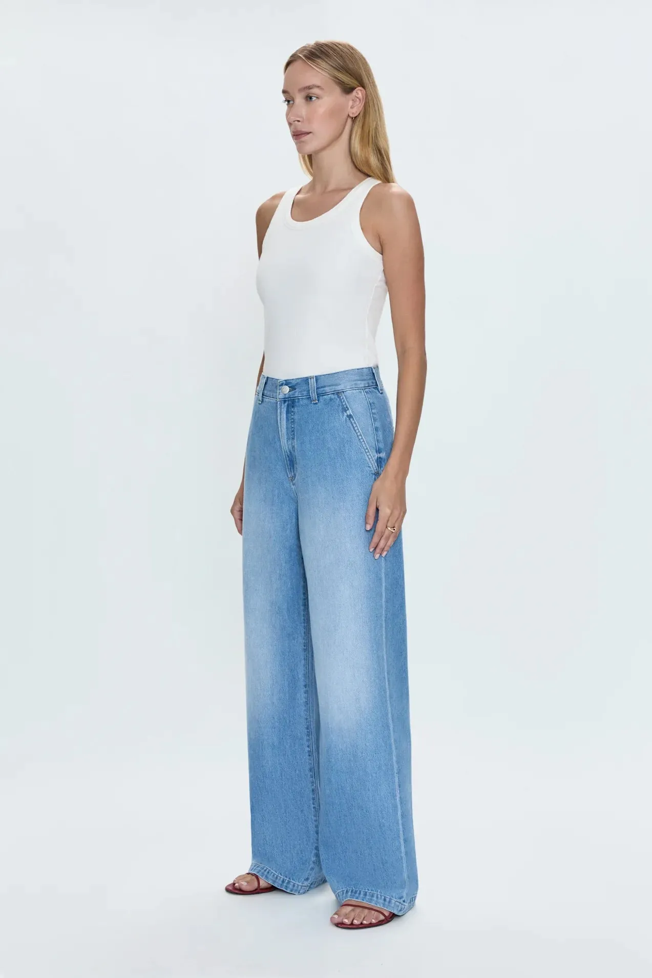 Pistola Dalia High Rise Wide Leg Jean