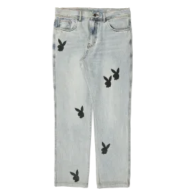Pleasures x Playboy Bunny Applique Denim