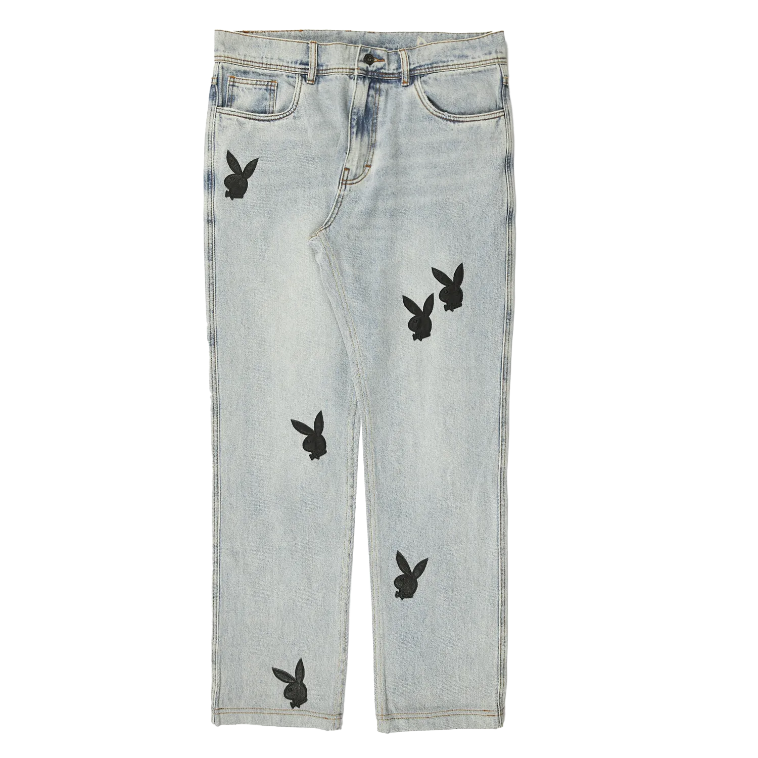 Pleasures x Playboy Bunny Applique Denim