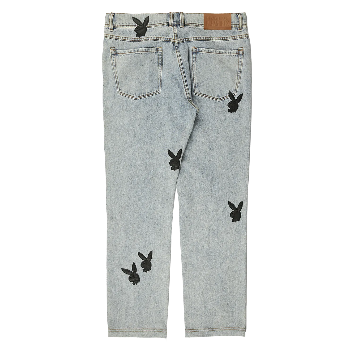 Pleasures x Playboy Bunny Applique Denim
