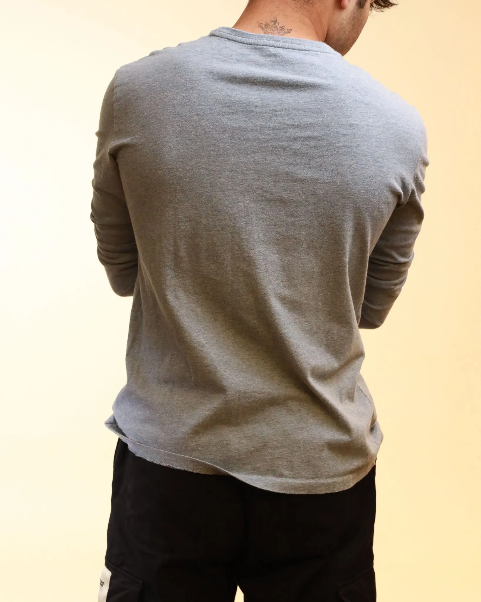 Polo By Ralph Lauren Long Sleeve Crewneck Sweatshirt Grey