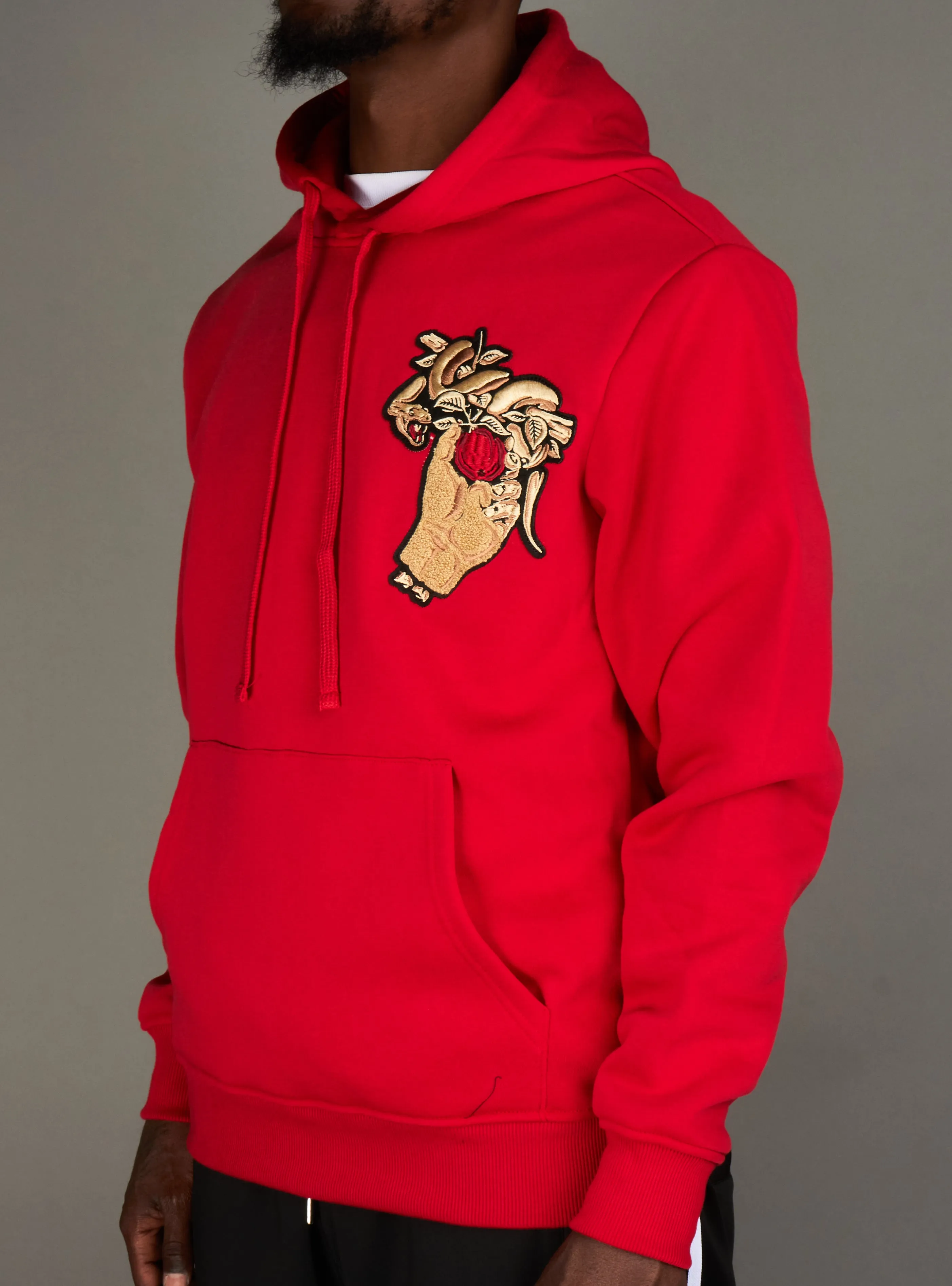 Rebel Minds Hoodie - Laws Of Eden - Red - 142-323