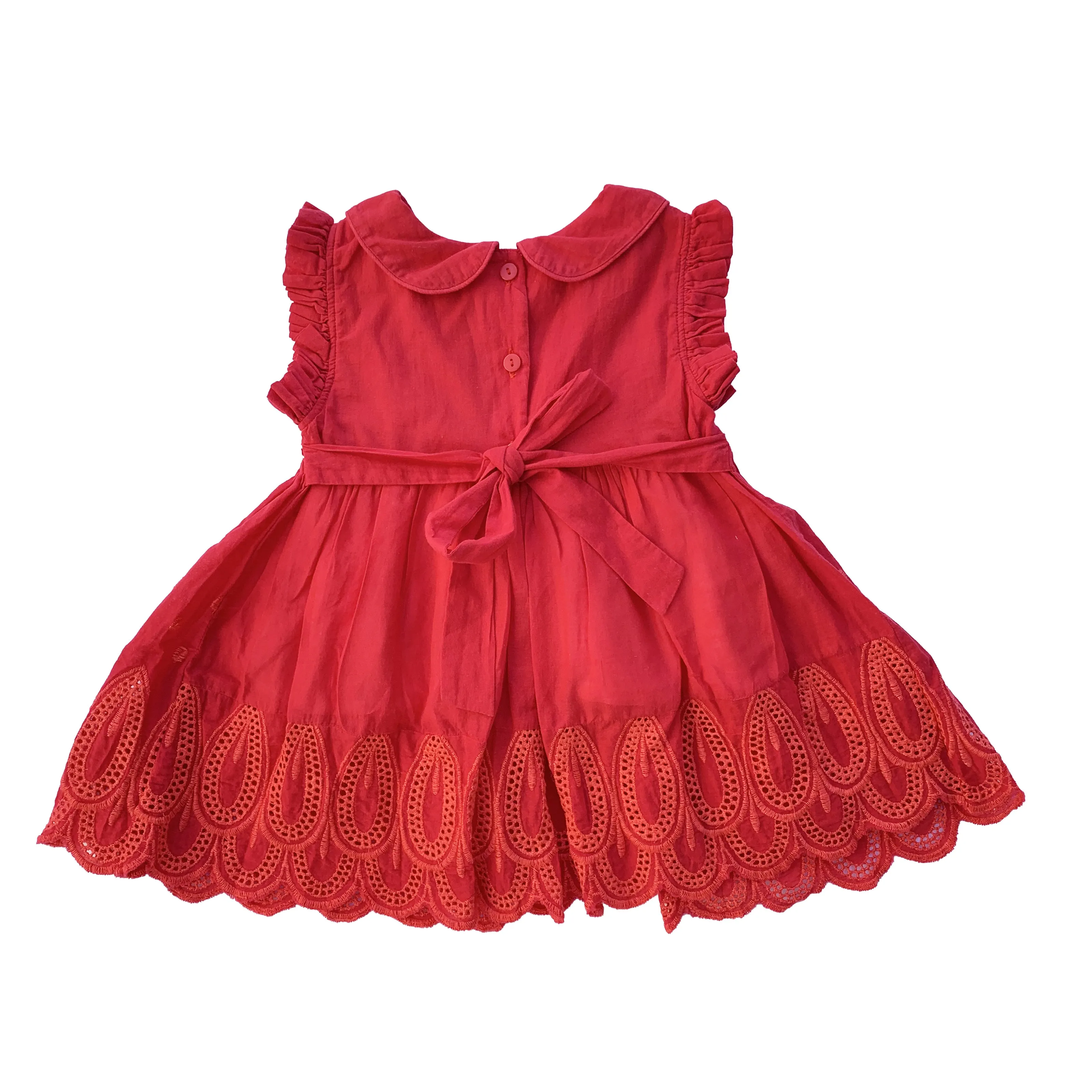 Red Fairy Smocked Dress