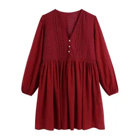 Romantic Cotton Dress