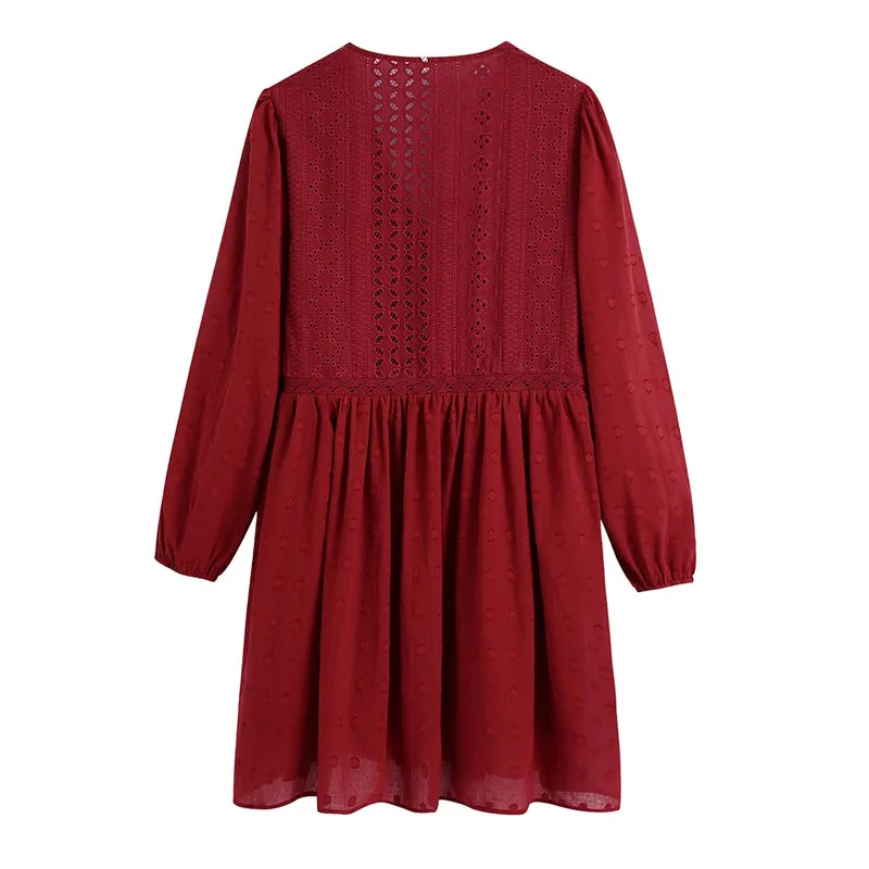 Romantic Cotton Dress